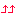 ↑