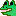 カエルのお告げ・白ピンク