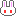 ウサギ　ぼんやり