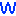 ｗ